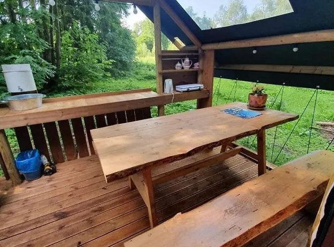 Alloggio per agriturismo Puhkemaja Ja Glaemping Torma