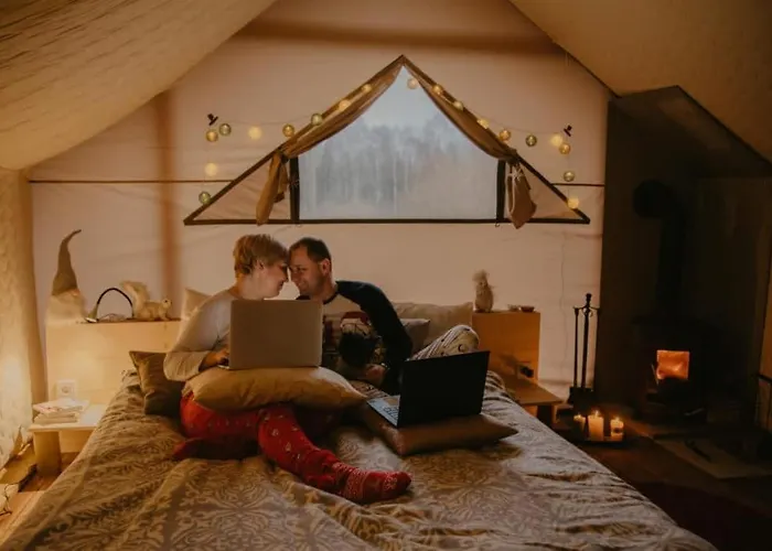 ファームステイ Puhkemaja Ja Glaemping Torma